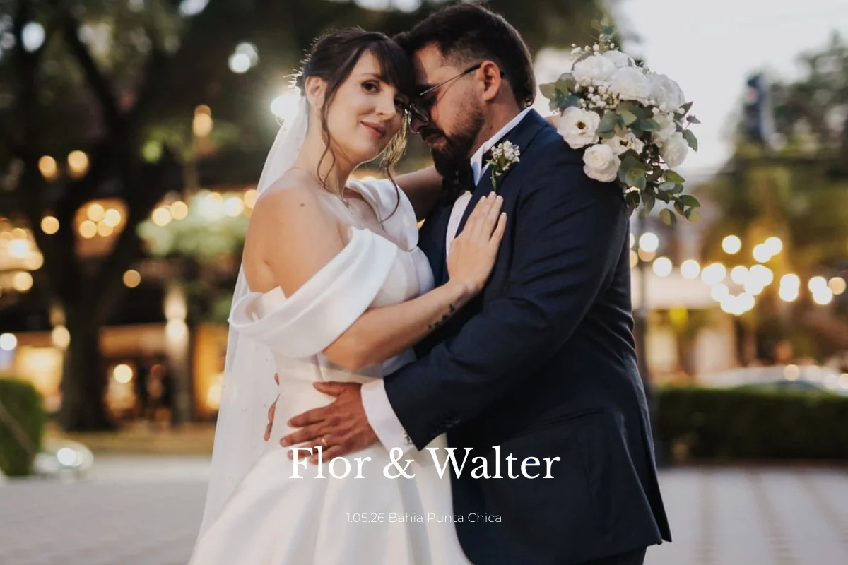 Boda de Flor & Walter